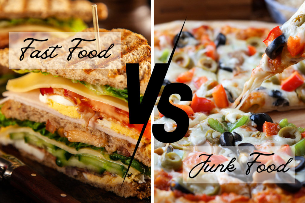 Fast Food Vs Junk Food